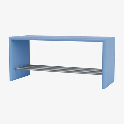 Made in Design Montsk Bench wood blue - MONTANA