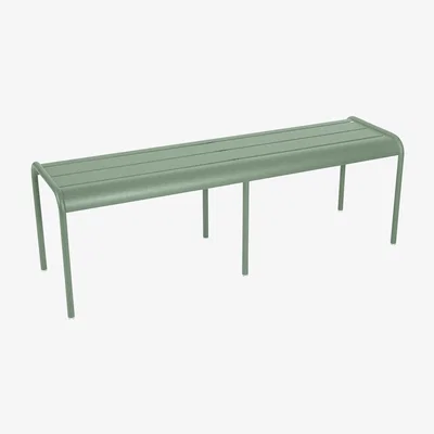 Made in Design Luxembourg Bench - 3/4 seaters - L 145 cm by Fermob Green
