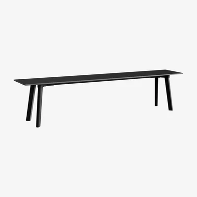 Made in Design Copenhague CPH Deux 215 Bench - L 200 cm by Hay Black