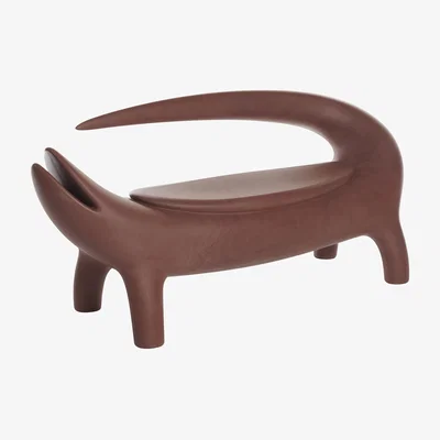Made in Design Bench Big Kroko BIO plastic material / L 167 cm - Bioplastic / 2 seats - Slide