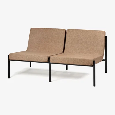 Made in Design Curve Bench - / L 127 cm by Serax Brown