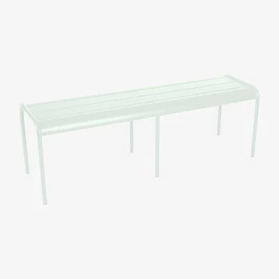 Made in Design Luxembourg Bench - 3/4 seats / L 145 cm - Aluminium by Fermob Green