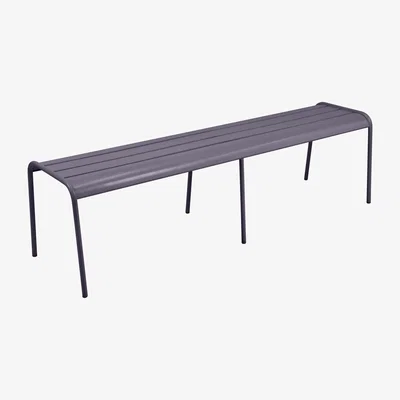 Made in Design Monceau XL Bench - L 160 cm / 3 to 4 seaters by Fermob Purple