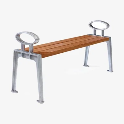 Nordic Nest Byarums bruk Skillinge bench Oak oil raw aluminum stand