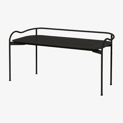 Nordic Nest SMD Design Bubble Outdoor bench Black