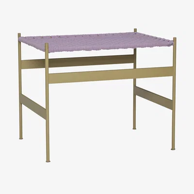 Nordic Nest Hübsch Peri bench Purple 56x47 cm Purple