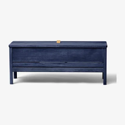 Nordic Nest Form & Refine A Line storage bench 111 cm Indigo Blue Special Edition