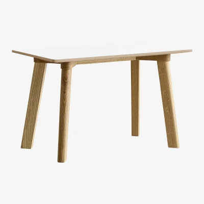 Nordic Nest HAY CPH215 Deux 2.0 bench 75 cm Pearl white-lacquered oak