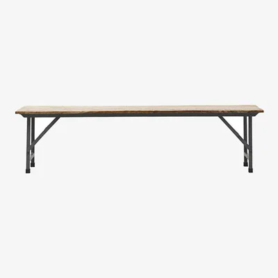 Nordic Nest House Doctor Party bench foldable 180 cm Nature