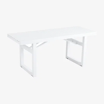 Nordic Nest Brafab Vevi bench White 105 cm