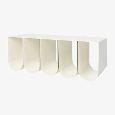 Nordic Nest Kristina Dam Studio Curved bench Beige