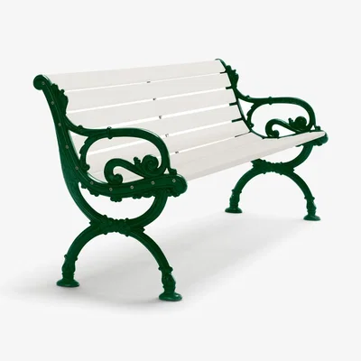 Nordic Nest Byarums bruk Byarum sofa White lacquered pine green stand 155 cm