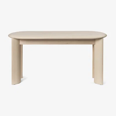 Nordic Nest ferm LIVING Bevel bench White Oiled Beech