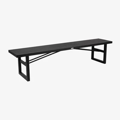 Nordic Nest Brafab Vevi bench Black 200 cm