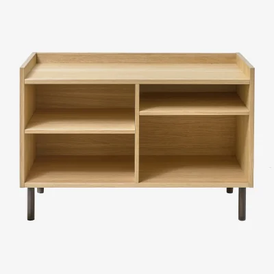 Nordic Nest Maze Gentle storage bench Oak 78x53x35 cm