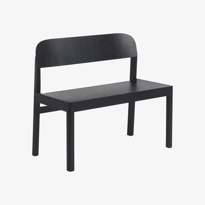 Nordic Nest Muuto Workshop bench Black