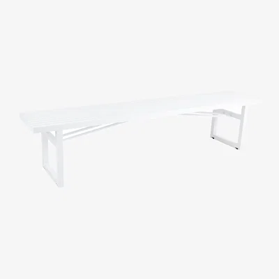 Nordic Nest Brafab Vevi bench White 200 cm