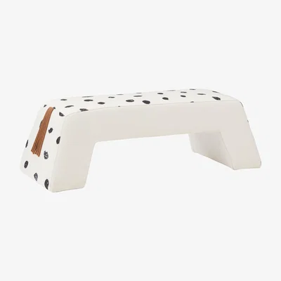 Nordic Nest Kid's Concept Pippi bench White-orange