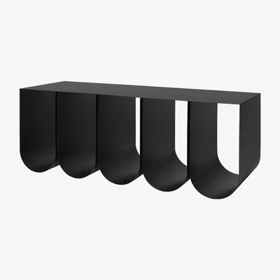 Nordic Nest Kristina Dam Studio Curved bench Black