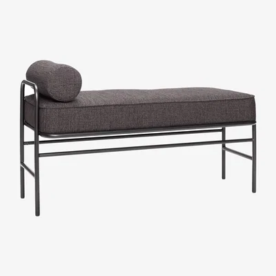 Nordic Nest Hübsch Hübsch bench 106 cm Metal-brown