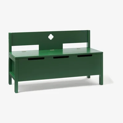 Nordic Nest Kid's Concept Carl Larsson sofa with storage Green