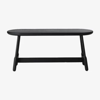 Nordic Nest Massproductions Albert bench 160 cm Dark stained oak