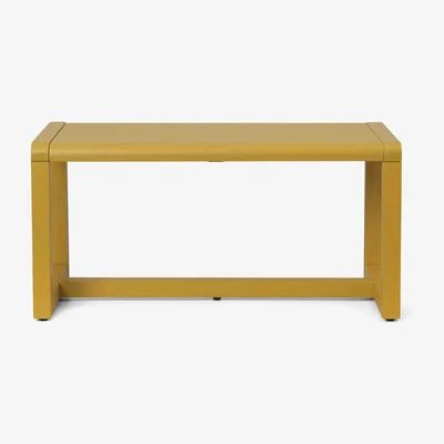 Nordic Nest ferm LIVING Little Architect bench Yellow
