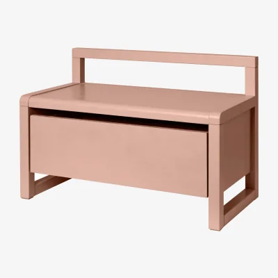 Nordic Nest Ferm Living Little Architect storage bench Rose 60x30x41.2 cm