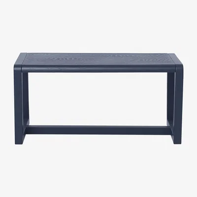 Nordic Nest ferm LIVING Little Architecht bench Dark blue