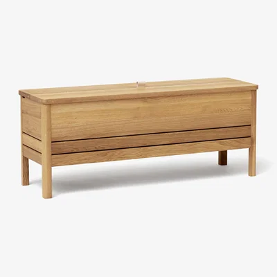 Nordic Nest Form & Refine A Line storage bench 111 cm Oak