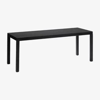 Nordic Nest Källemo Non bench Black pure rubber