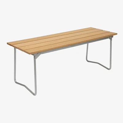 Nordic Nest Grythyttan Stålmöbler Bänk 8 bench Oak oil-hot-dip galvanized steel frame