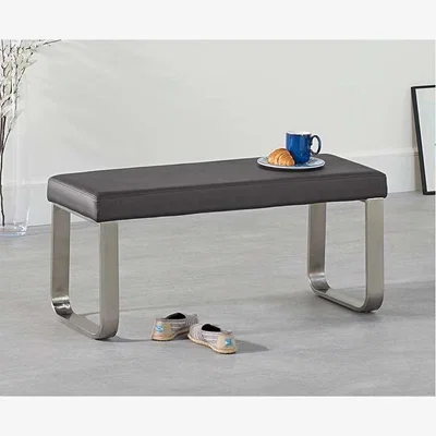 Oak&More Ex-display Atlanta Small Grey Bench