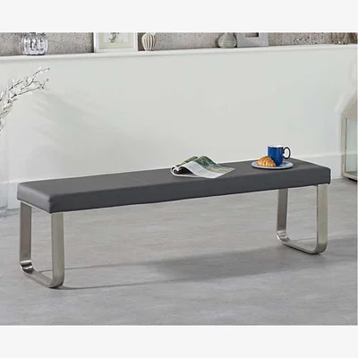 Oak&More Ex-display Atlanta Large Grey Bench