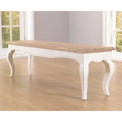 Oak&More Parisian Shabby Chic Large Bench