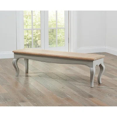 Oak&More Parisian Large Grey Bench