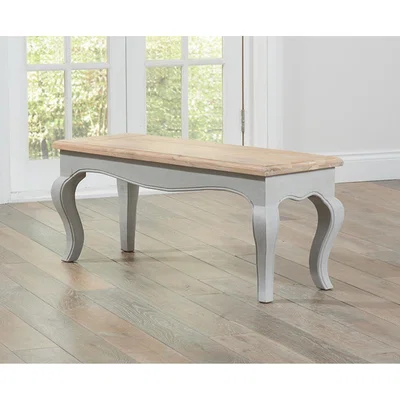 Oak&More Parisian Small Grey Bench