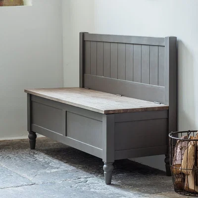 Olivia's Gallery Direct Cookham Hall Bench in Grey