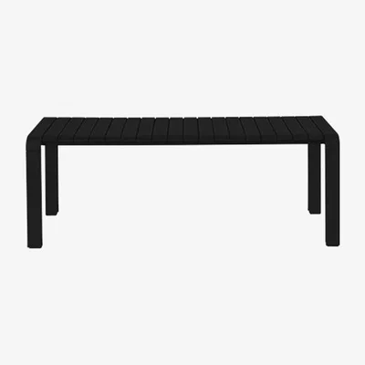 Olivia's Zuiver Vondel Garden Bench Black - Large / Black / Large