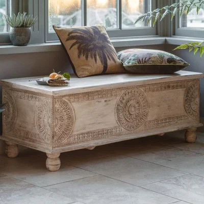 Olivia's Gallery Direct Satara Storage Table Bench