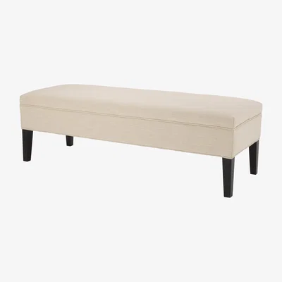 Olivia's Eichholtz Skipper Bench Albin Ivory