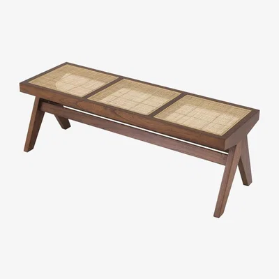 Olivia's Eichholtz Arnaud Bench Brown