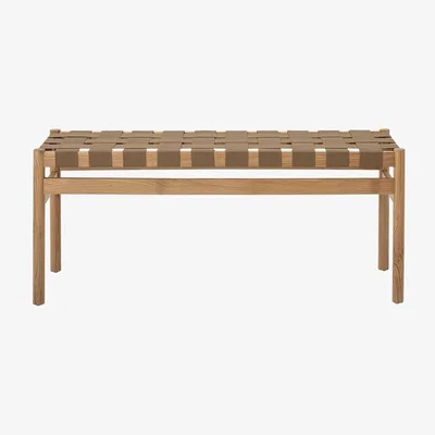 Olivia's Bloomingville Roel Bench Brown