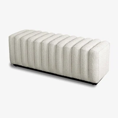 Olivia's Liang & Eimil Kalum Bench Sand Boucle
