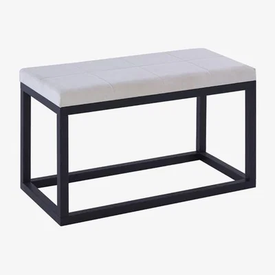 Olivia's Gillmore Cordoba Off White Upholstery Bench