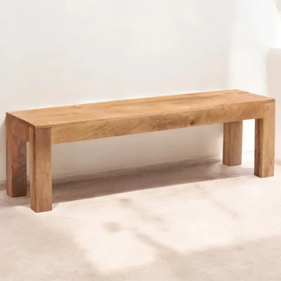 OAT Home Tibradden 145cm Wooden Dining Bench