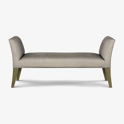 Perch and Parrow Delcor Carmen Bench in Chantilly Cream