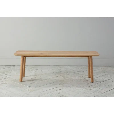 Perch and Parrow Noranda Oak Dining Bench