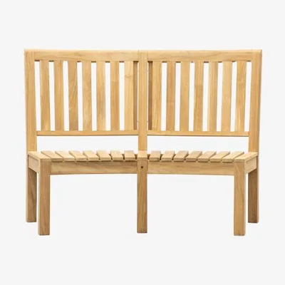 Perch and Parrow Dither Tall Back Bench