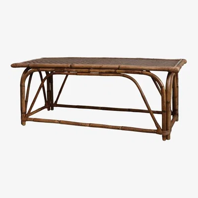Rockett St George Wicker Hallway Bench